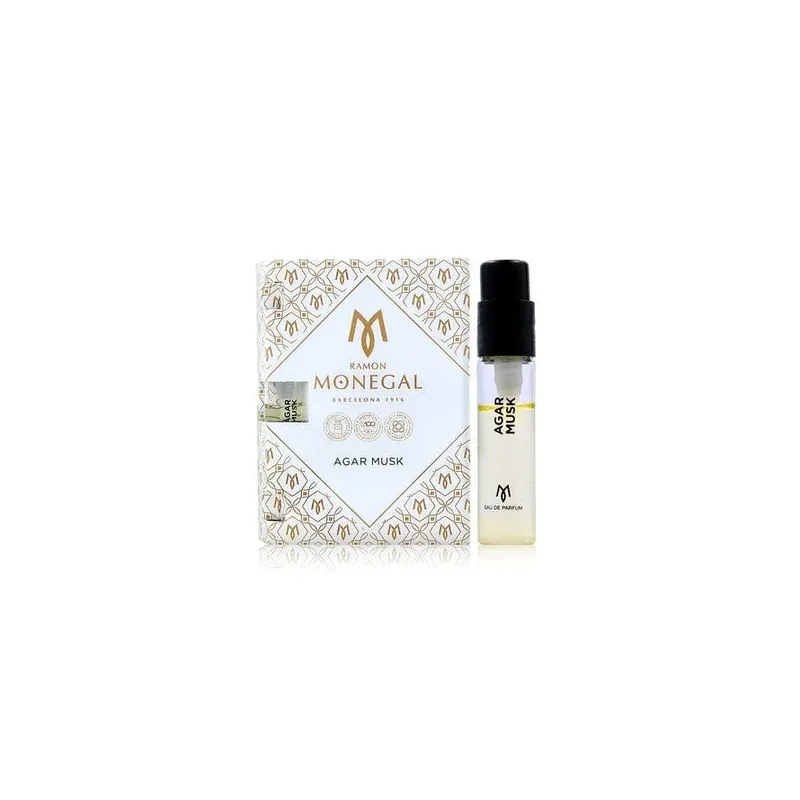 Ramon Monegal Agar Musk offizielles Parfümprobe 2 ml 0,06 fl.o.z. Parfüm-Tester
